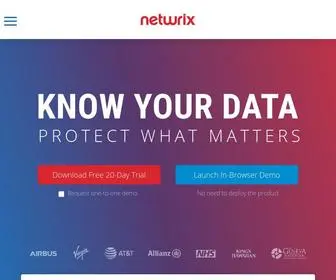Netwrix.com(Powerful Data Security Made Easy) Screenshot