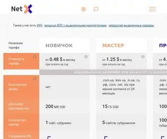 Netx.hosting(Portal Home) Screenshot