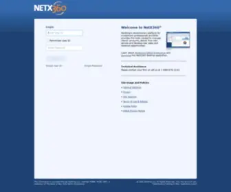 Netx360.com(NetX) Screenshot