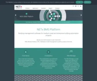 NetXautomation.com(Building Management Software) Screenshot
