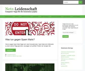Netz-Leidenschaft.de(Netz Leidenschaft) Screenshot
