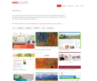 Netz-Studio.de(Webdesign Leipzig netz) Screenshot