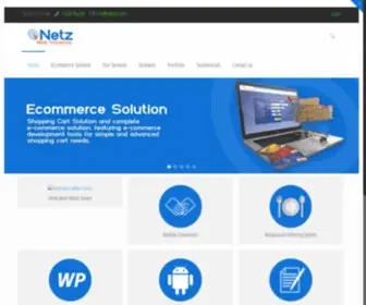 Netzbiz.com(Shopping cart software ecommerce shopping cart online shopping cart shopping cart solution) Screenshot