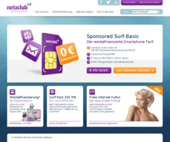 Netzclub.com(Sponsored Mobile) Screenshot