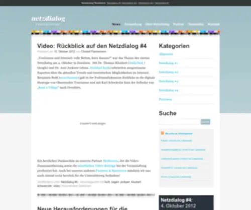 Netzdialog.at(Netzdialog Vorarlberg) Screenshot