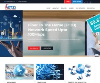 Netzi.in(Netzi High Speed Internet Service Provider (ISP) on Fiber) Screenshot