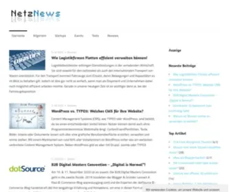 Netznews.biz(Neue Startups & Internet Nachrichten) Screenshot