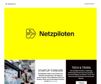 Netzpiloten.com(Netzpiloten AG Internetgruppe) Screenshot