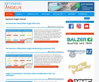 Netzwerk-Angeln.de(100% Angler und Angeln) Screenshot