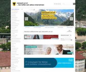 Netzwerk-Uri.ch(Herzlich willkommen) Screenshot