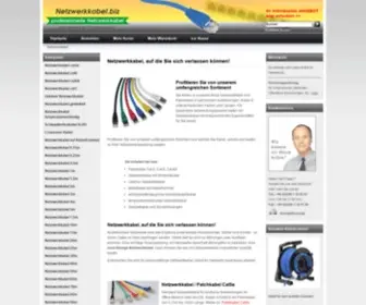 Netzwerkkabel.biz(Netzwerkkabel und Patchkabel) Screenshot