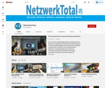 Netzwerktotal.de(YouTube) Screenshot