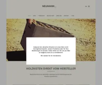 Neu-Mann.at(Holzkisten nach Maß) Screenshot