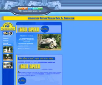 Neu-Speed.net(Neu Speed Car Rent) Screenshot