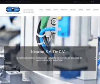 Neucon.com.mx(Neucon) Screenshot