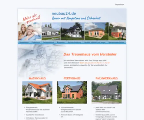 Neubau24.de(Das Traumhaus vom Hersteller) Screenshot