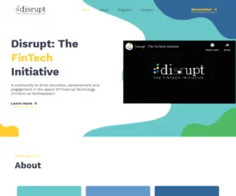 Neudisrupt.com(The FinTech Initiative) Screenshot