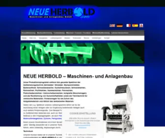 Neue-Herbold.de(Schneidmühle) Screenshot