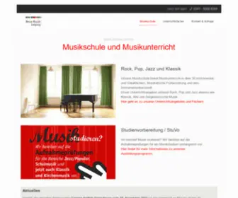 Neue-Musik-Leipzig.de(Musikschule und Musikunterricht) Screenshot