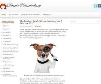 Neue-Rechtschreibung.net(Neue deutsche Rechtschreibung) Screenshot