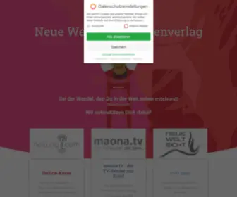 Neue-Weltsicht.de(Neue Weltsicht Verlag) Screenshot