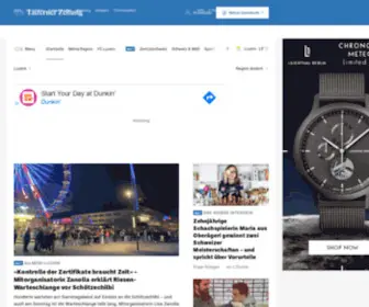 Neue-ZZ.ch(Luzerner Zeitung) Screenshot