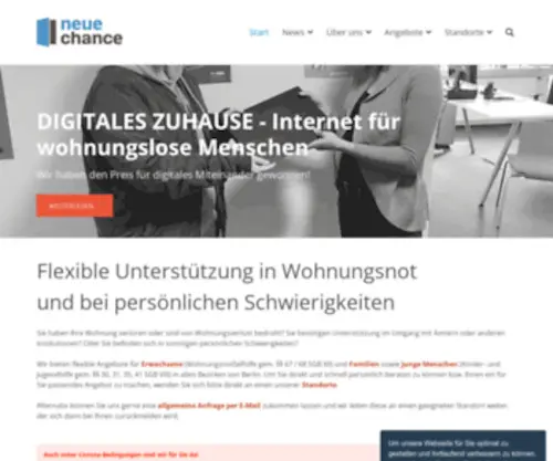 Neuechanceberlin.de(Über Uns Flexible Beratungs) Screenshot