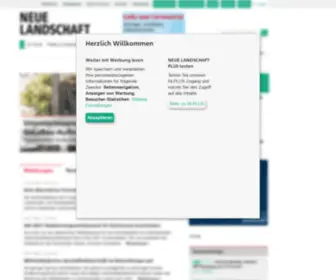 Neuelandschaft.de(NEUE LANDSCHAFT) Screenshot