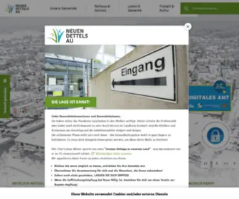 Neuendettelsau.eu(Gemeinde Neuendettelsau) Screenshot