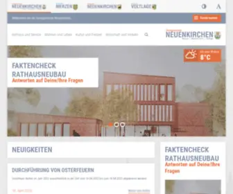 Neuenkirchen-OS.de(Startseite Samtgemeinde) Screenshot