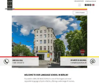 Neueschule.de(DIE NEUE SCHULE) Screenshot