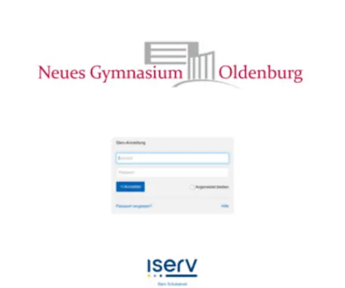 Neuesgymnasium.de(Neues Gymnasium Oldenburg/NGO) Screenshot