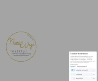 Neuewege-Institut.com(Start) Screenshot