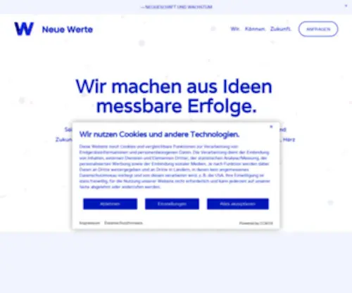 Neuewerte.de(Neue Werte) Screenshot