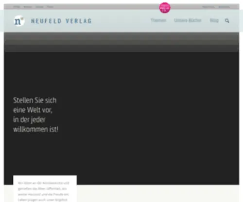 Neufeld-Verlag.de(Stellen Sie sich eine Welt vor) Screenshot