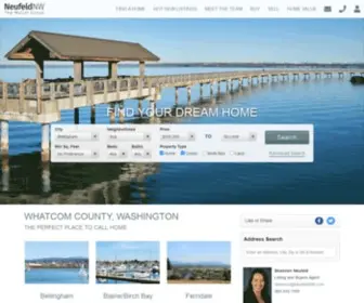 Neufeldnw.com(Bellingham Real Estate Search) Screenshot