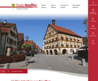 Neuffen.de(Stadt Neuffen ) Screenshot