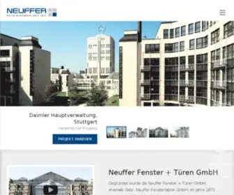 Neuffer.ch(Neuffer Fenster & Türen GmbH) Screenshot