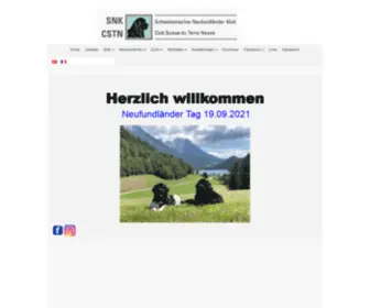 Neufundlaender.ch(My CMS) Screenshot