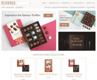 Neuhauschocolate.com(Neuhaus Chocolate) Screenshot