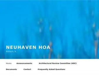 Neuhavenhoa.com(Antioch, IL) Screenshot