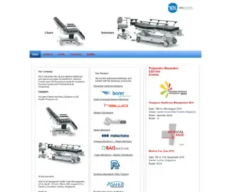 Neuindustries.com(Medical and Pharmaceutical Distribution Company) Screenshot