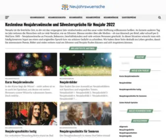 Neujahrswuensche.net(Neujahrswuensche) Screenshot