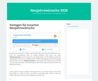 Neujahrswunsche.eu(Neujahrsw) Screenshot