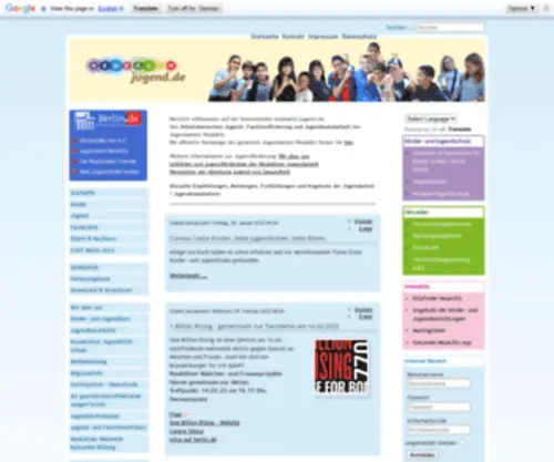 Neukoelln-Jugend.de(Startseite) Screenshot