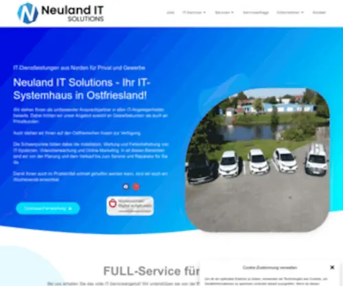 Neuland-IT.de(Neuland IT Solutions) Screenshot