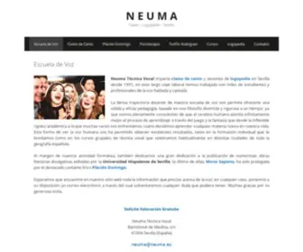 Neuma.es(Clases de Canto en Sevilla) Screenshot