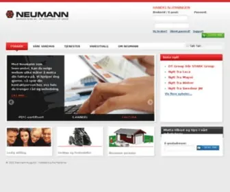 Neumann.no(Neumann Bygg) Screenshot