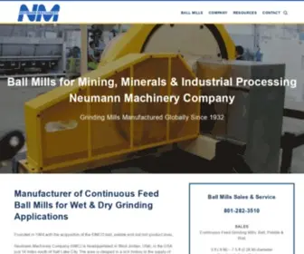 Neumannmachinery.com(Neumann Machinery Company) Screenshot