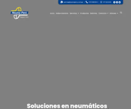 Neumaperu.com.pe(Neumáticos michelin) Screenshot